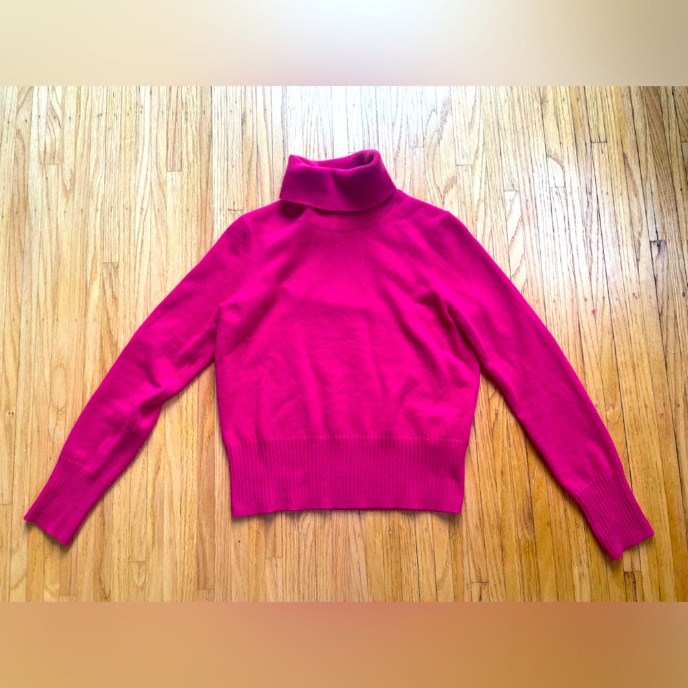 J. Crew cashmere turtleneck sweater